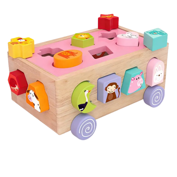 18-hole shaped animal intelligence car