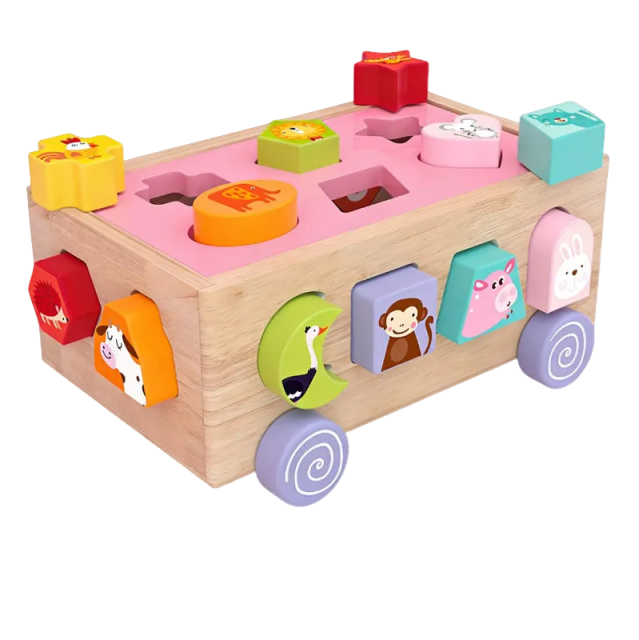 18-hole shaped animal intelligence car