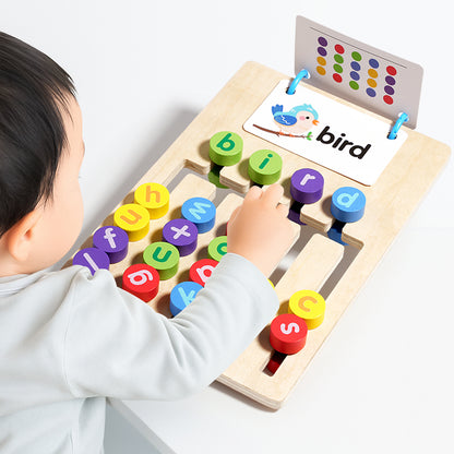 4-Color Educational Puzzle Toy