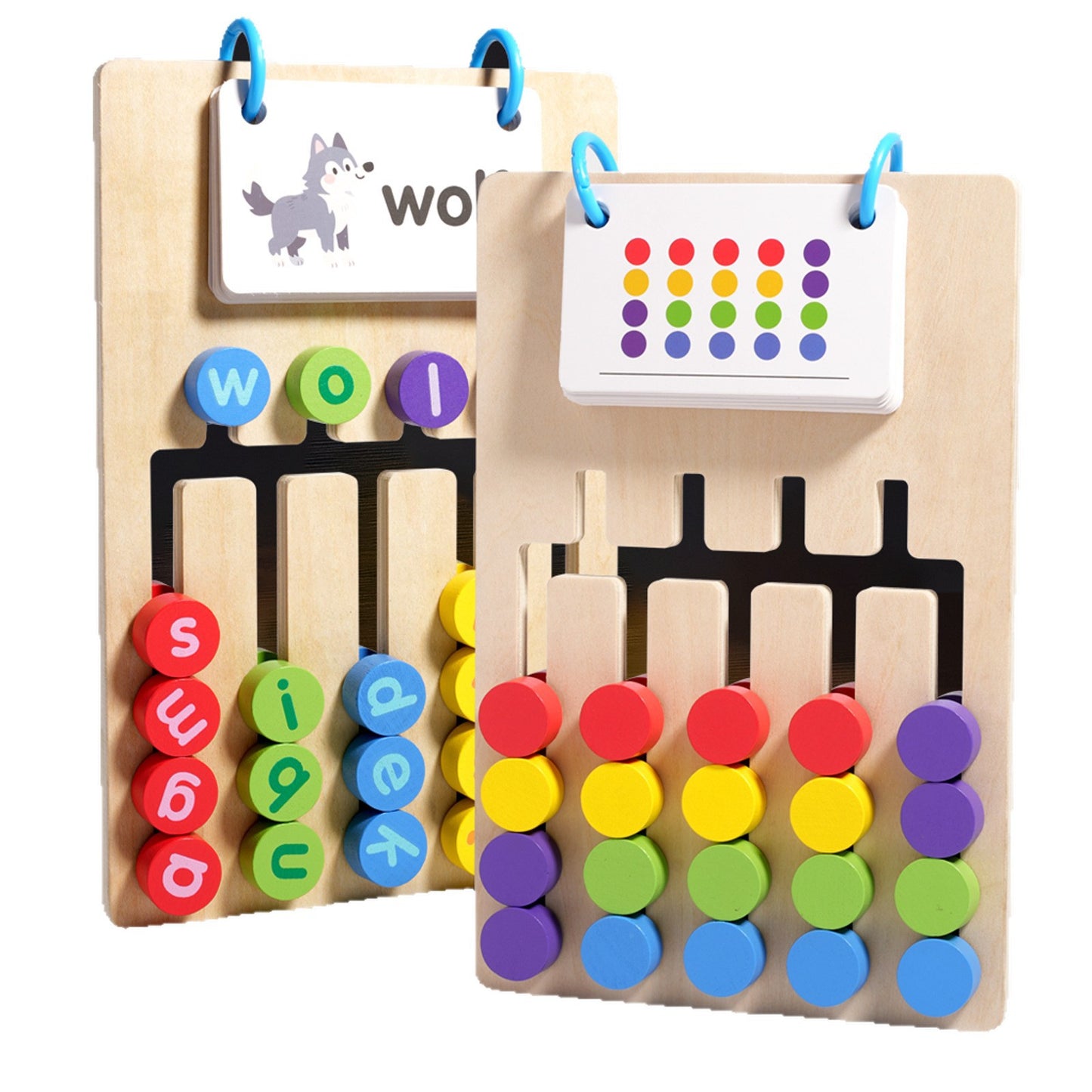 4-Color Educational Puzzle Toy