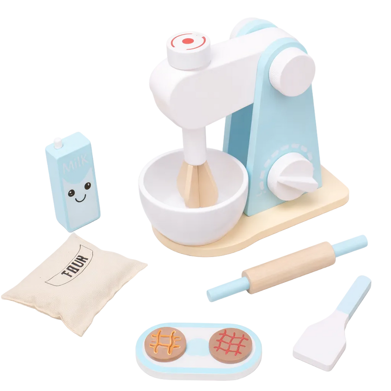 Wooden Mixer & Baking Set