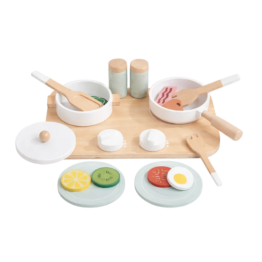 White Kitchenware 18-Piece Set