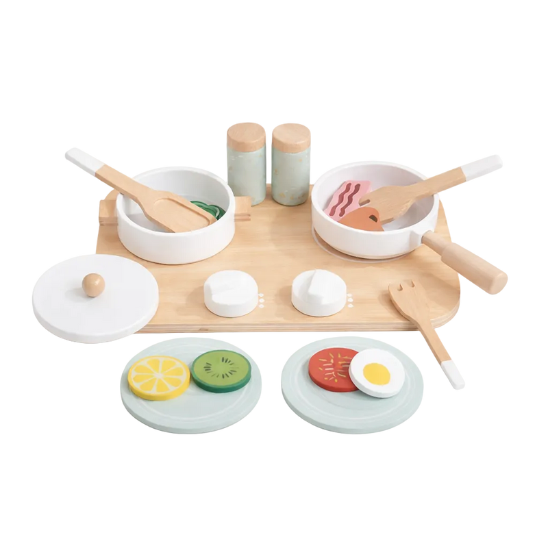 White Kitchenware 18-Piece Set