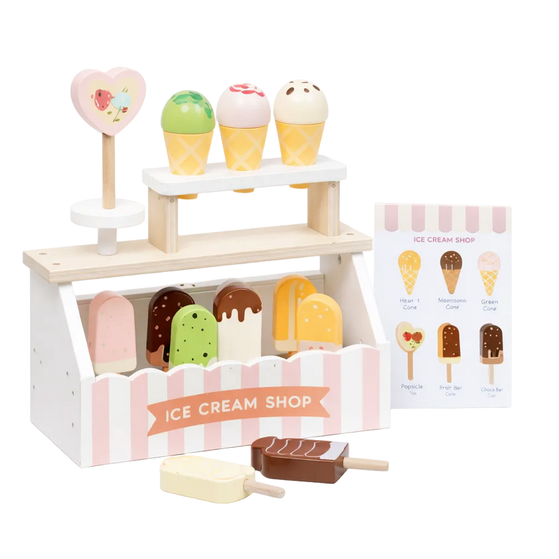 Pink Ice Cream Stand
