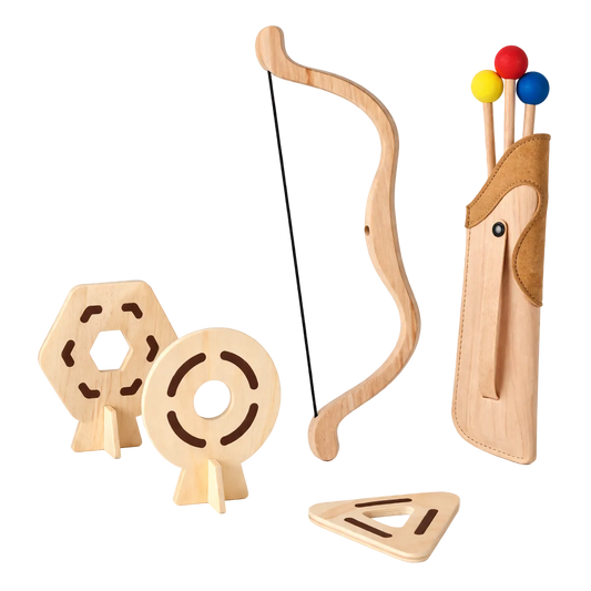 Wooden Bow & Arrow Set