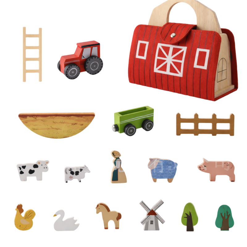 Portable Farm Playset Bag