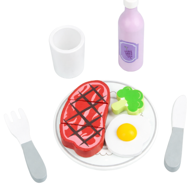 Blue Breakfast Set