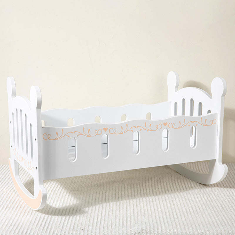Kids' Rocking Cradle Pretend Play Toy