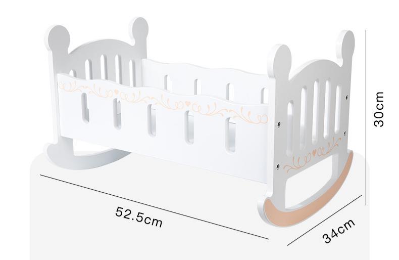 Kids' Rocking Cradle Pretend Play Toy