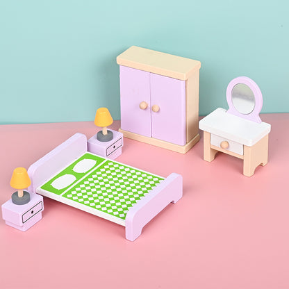 Mini Furniture Toy Set (5-Piece) - Style A