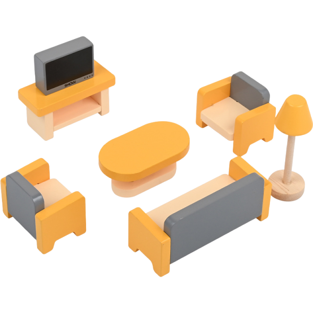 Mini Furniture Toy Set