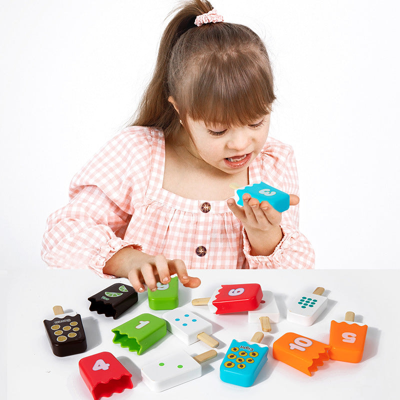 Number Popsicle Stick Toys