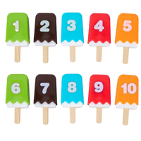 Number Popsicle Stick Toys