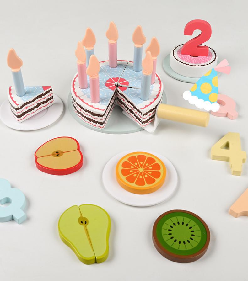 Pretend Play Birthday Cake Toy