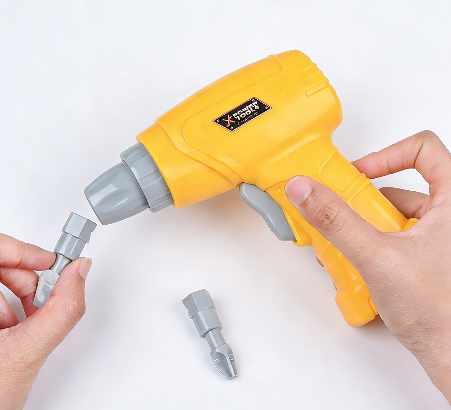 Realistic Electric Drill Toy (Battery Not Included)