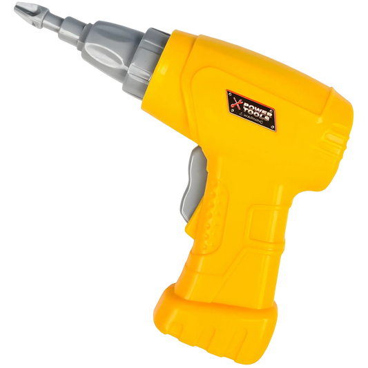 Realistic Electric Drill Toy (Battery Not Included)