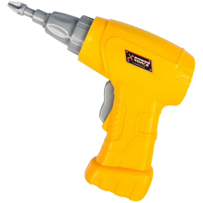 Realistic Electric Drill Toy (Battery Not Included)