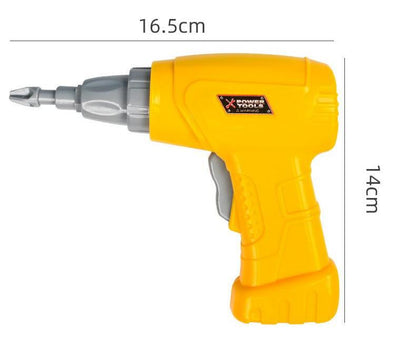 Realistic Electric Drill Toy (Battery Not Included)