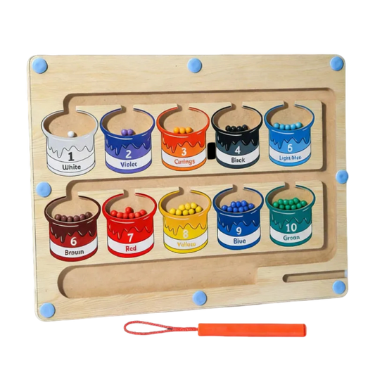 Small Color Sorting Number Maze