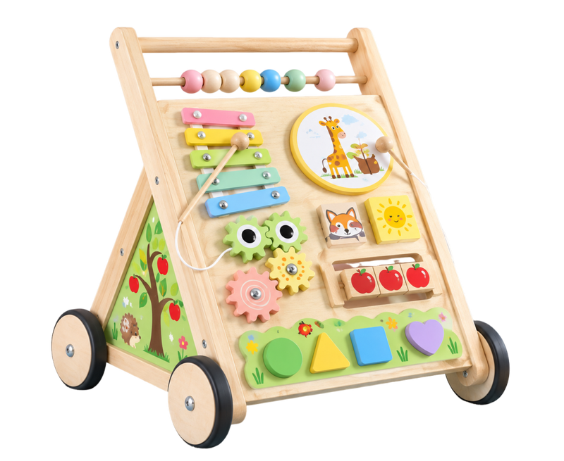 Kids Wooden Push Cart [Style A]