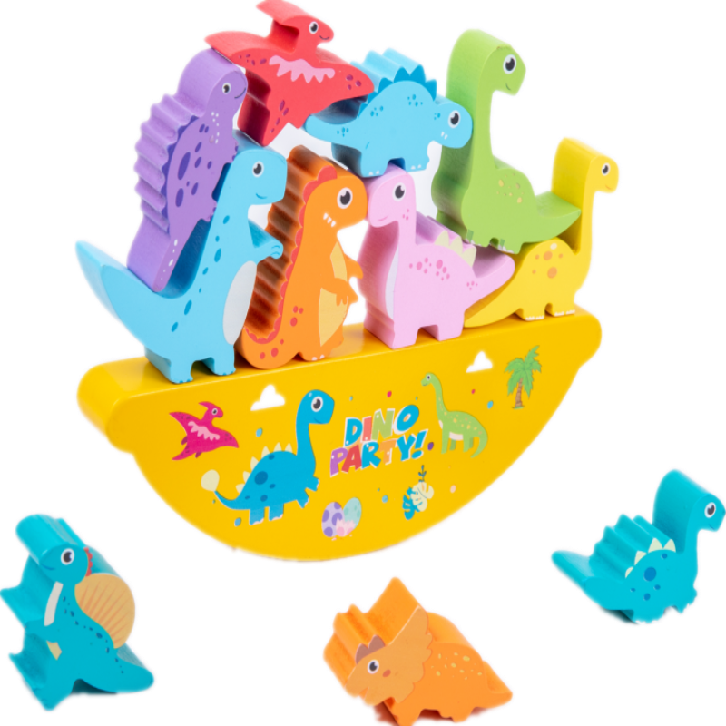 New Style Dinosaur Stacking Game