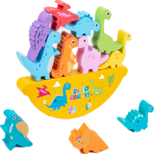 New Style Dinosaur Stacking Game