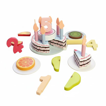Pretend Play Birthday Cake Toy
