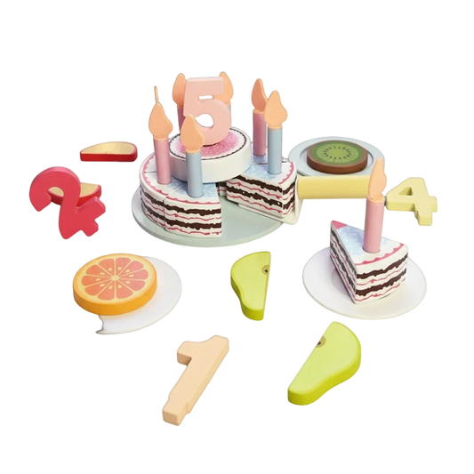 Pretend Play Birthday Cake Toy
