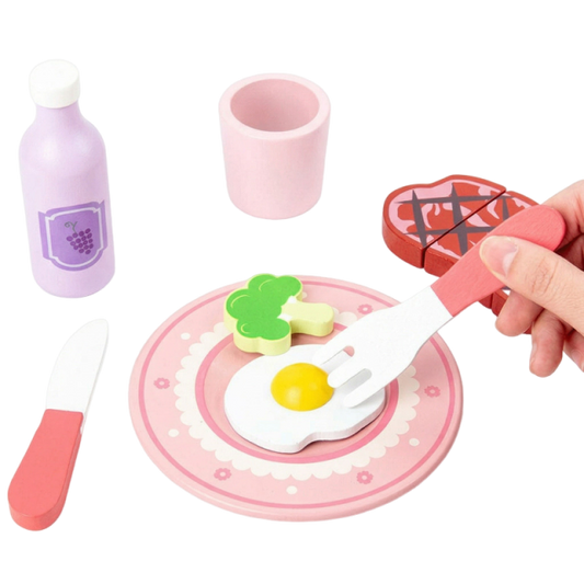 Pink Breakfast Set