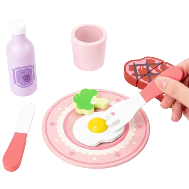 Pink Breakfast Set